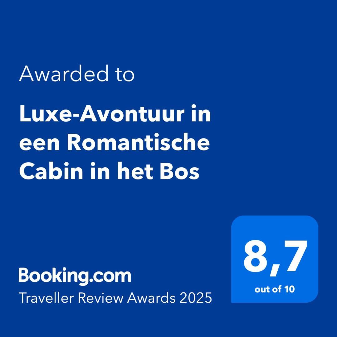 Stekene Luxe-Avontuur In Een Romantische Cabin In Het Bos מראה חיצוני תמונה